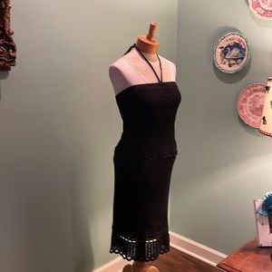 Knit skirt and halter sweater set from ETCETERA . Size Small